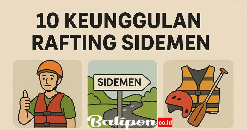 Keunggulan Rafting Sidemen Bali