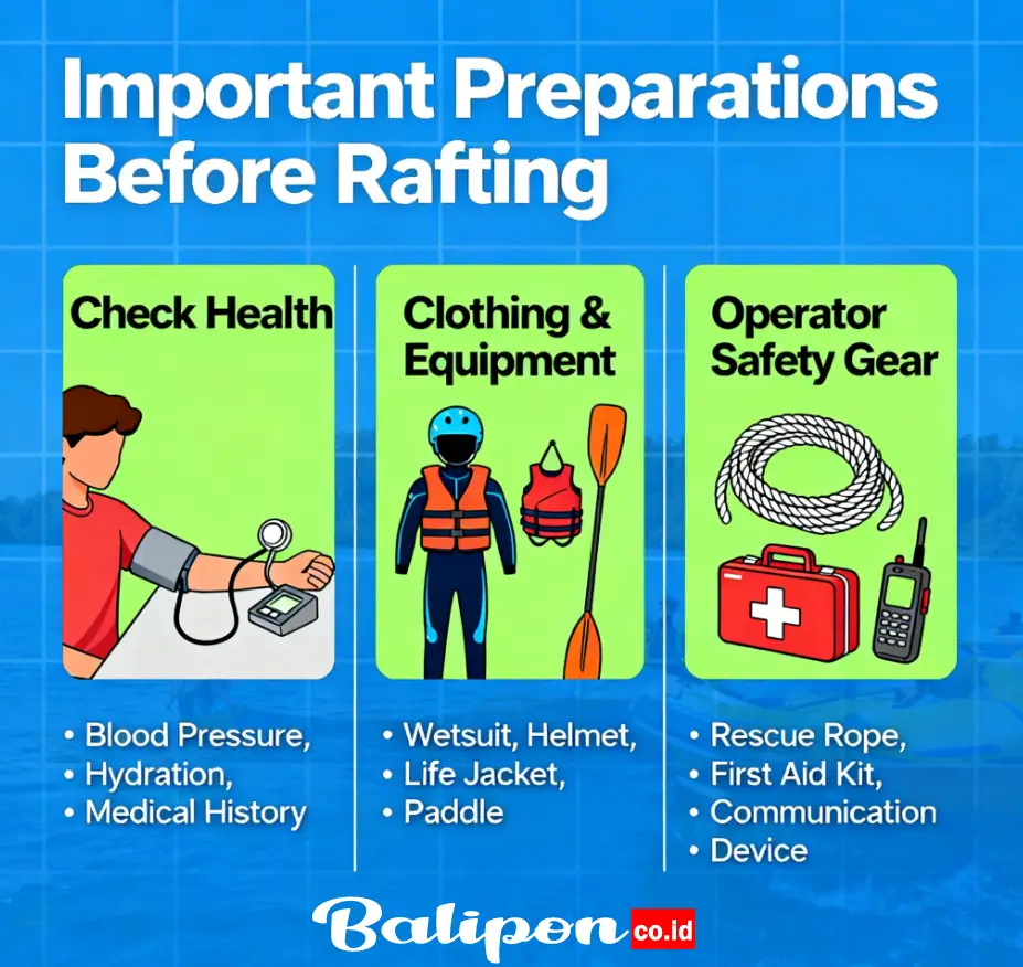 Persiapan Penting Sebelum Rafting