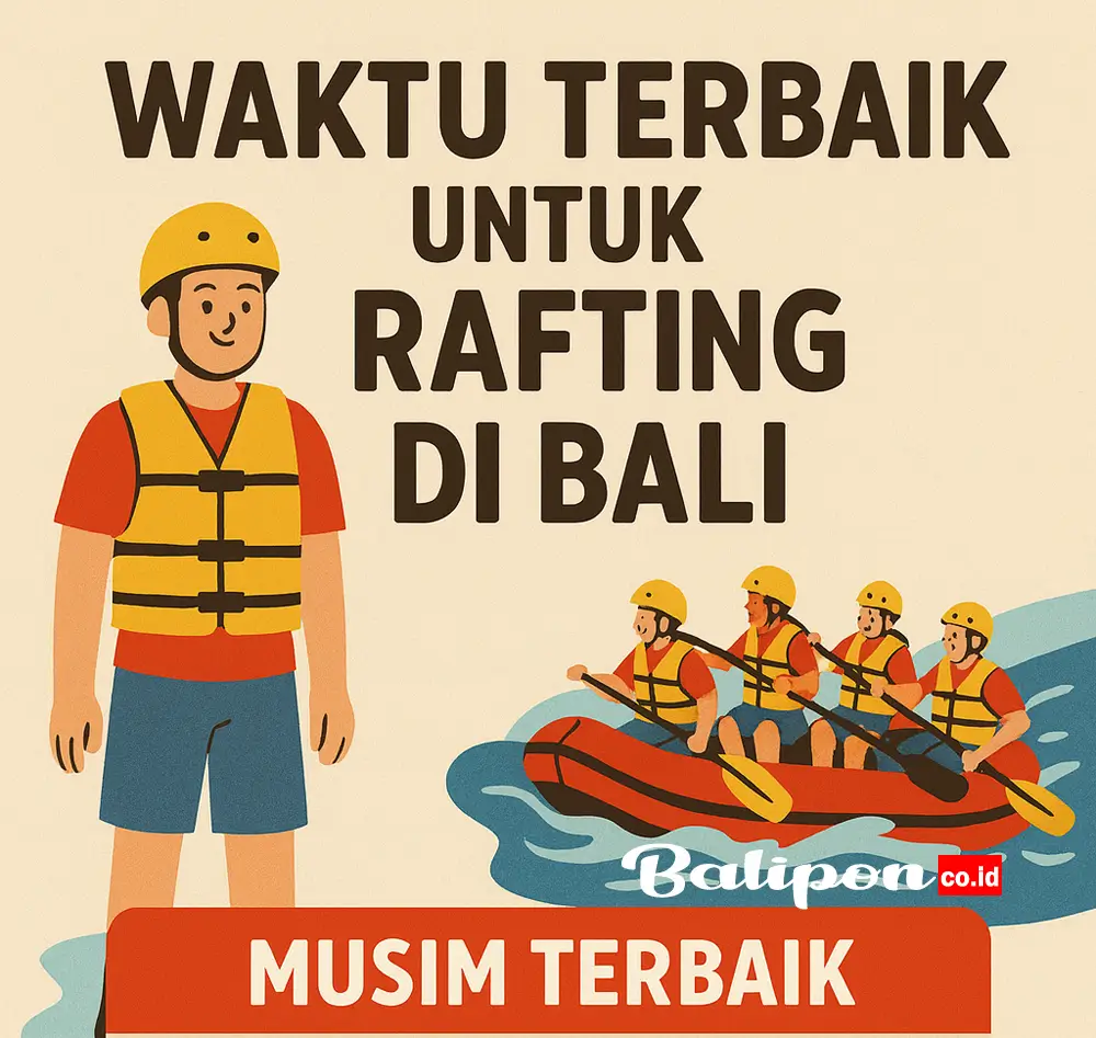 Waktu Terbaik untuk Rafting di Bali